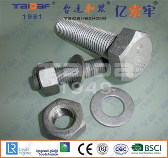 A325/A563/F436 Heavy hex structural bolts